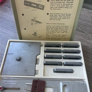 Sears Kenmore Vintage Sewing Machine Accessories - all pieces included